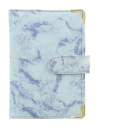 A5/A6 Marble Binder Cover – White & Black DIY Diary, Agenda, Planner Paper Cover