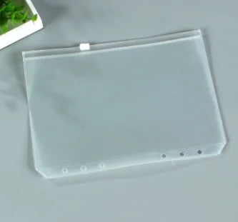 2025 Transparent Loose-Leaf Binder Notebook – A7/A6/A5 Diary Planner with Inner Core