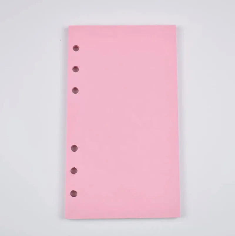 2025 Transparent Loose-Leaf Binder Notebook – A7/A6/A5 Diary Planner with Inner Core
