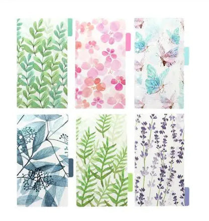 2025 Transparent Loose-Leaf Binder Notebook – A7/A6/A5 Diary Planner with Inner Core